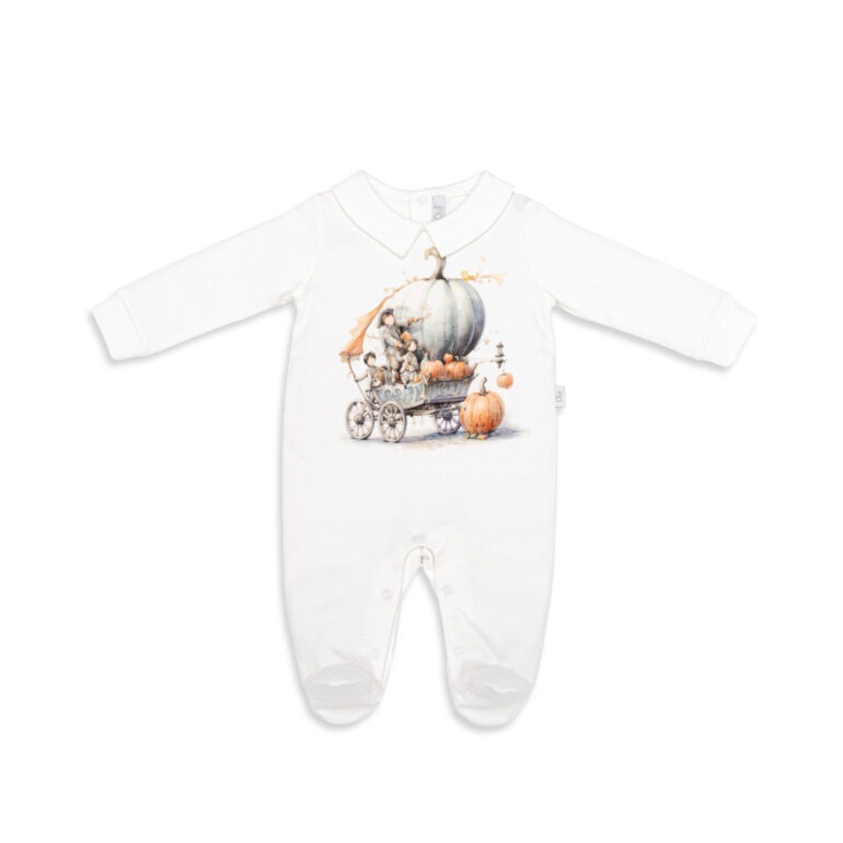 Baby Pyjamas with Oxford Collar Gift Set - Pumpkin Village